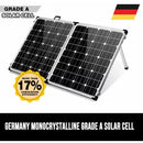 250W Folding Solar Panel Kit 12V Mono - Wa 4x4 Camping And Accessories 