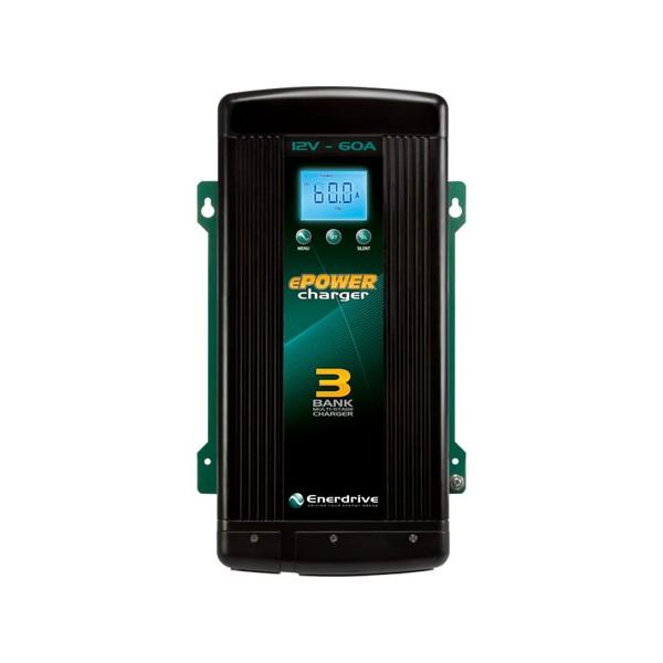 Enerdrive ePOWER AC 12V 60A Battery Charger - Wa 4x4 Camping And Accessories 