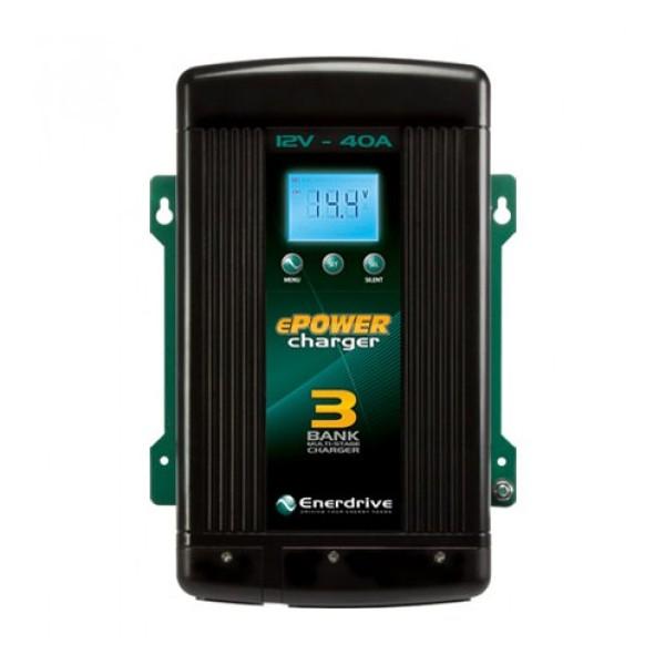 Enerdrive ePOWER B-TEC 200Ah Lithium Battery 40A DC2DC + 40A