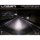 LAZERLAMPS TOYOTA LANDCRUISER LC200 GRILLE MOUNT KIT TRIPLE 