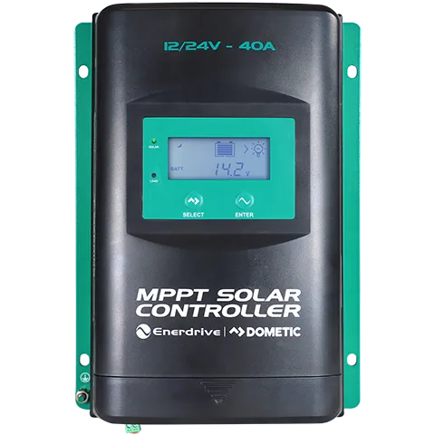 ENERDRIVE MPPT SOLAR CONTROLLER W/DISPLAY 40A 12/24V